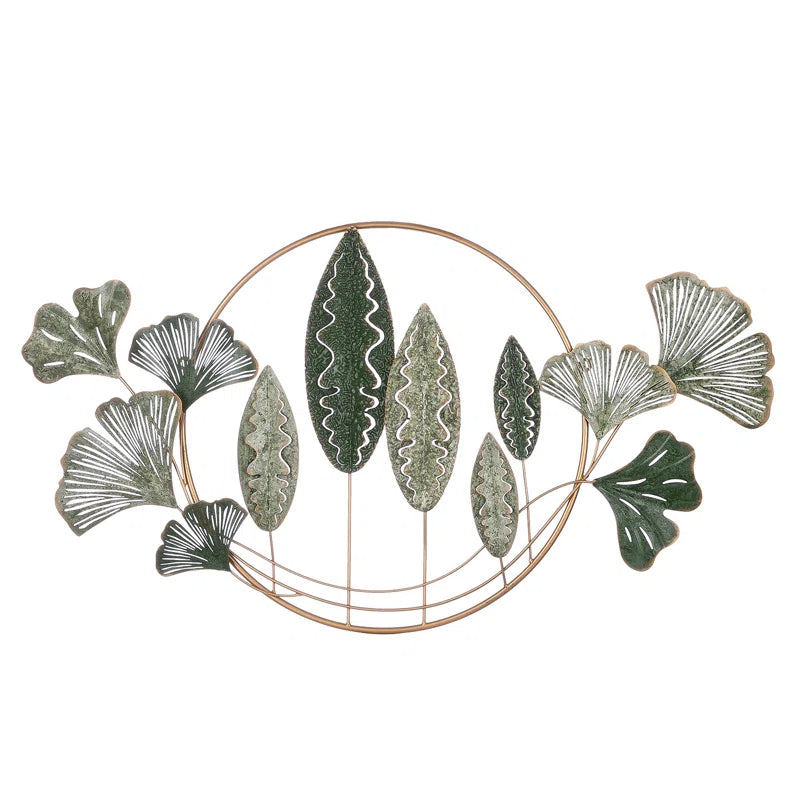 Handmade Plants & Flowers Wall Decor on Metal