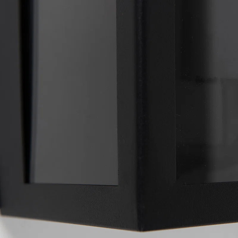 Joshawn Black Outdoor Flush Mount