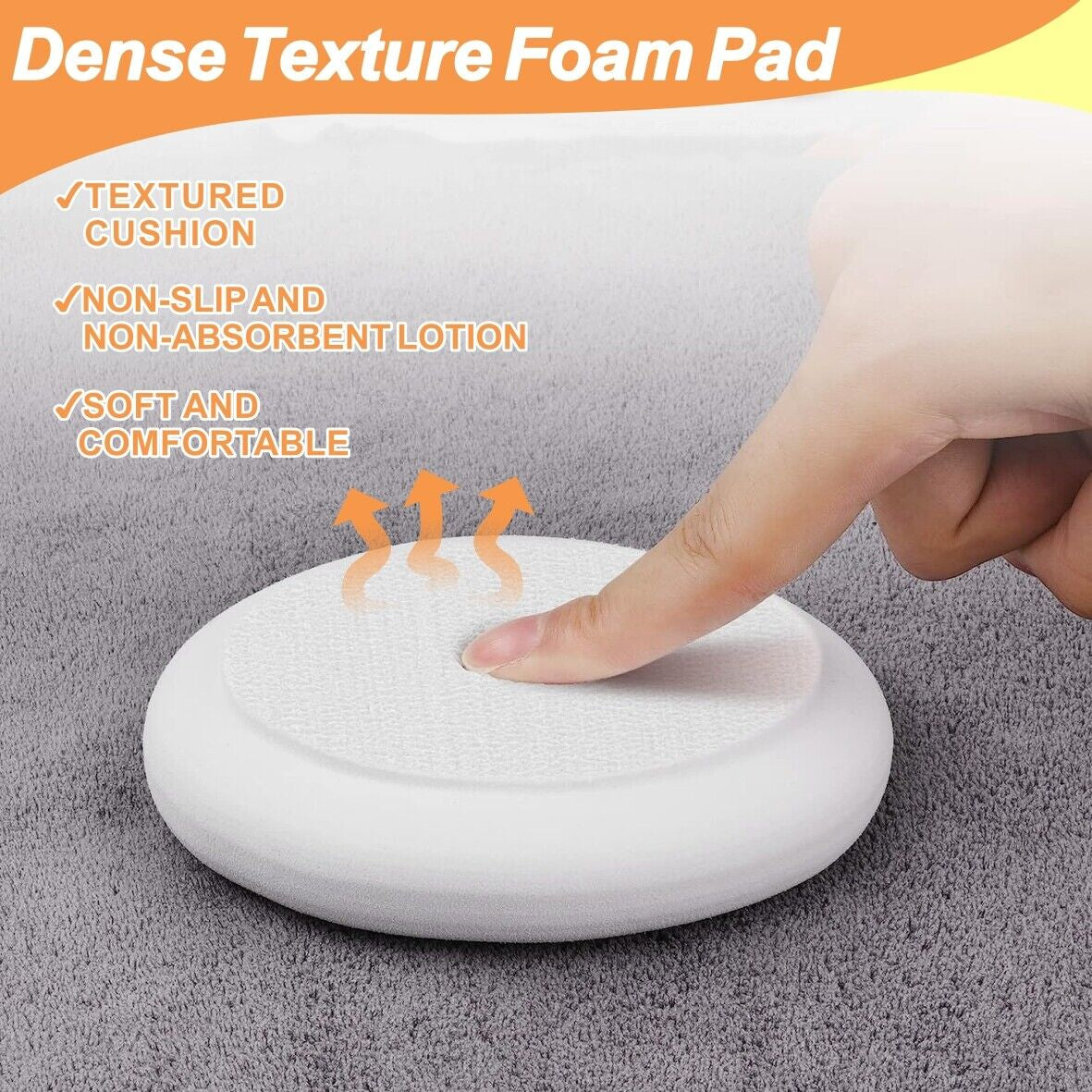 Long Handle Cream Lotion Applicator Body Massager Scrubber SPA Bath Shower Brush