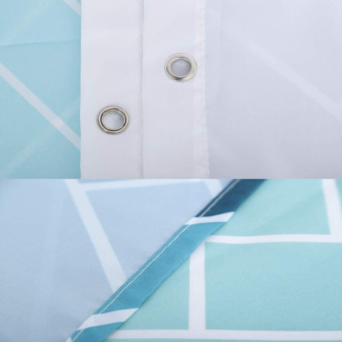 Funny Animals Shower Curtain Cute Cartoon 3D Shower Curtain Funny Cats 12 Hook