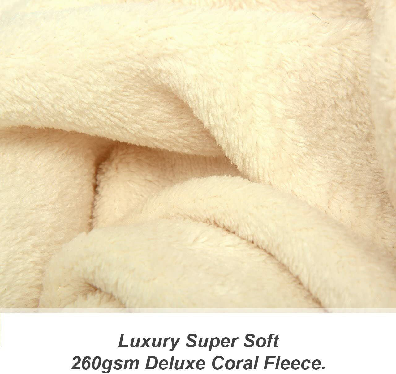 Genuine Snug Rug DELUXE ™ ADULT Cosy Warm SLEEVED Arms Blanket Fleece Official