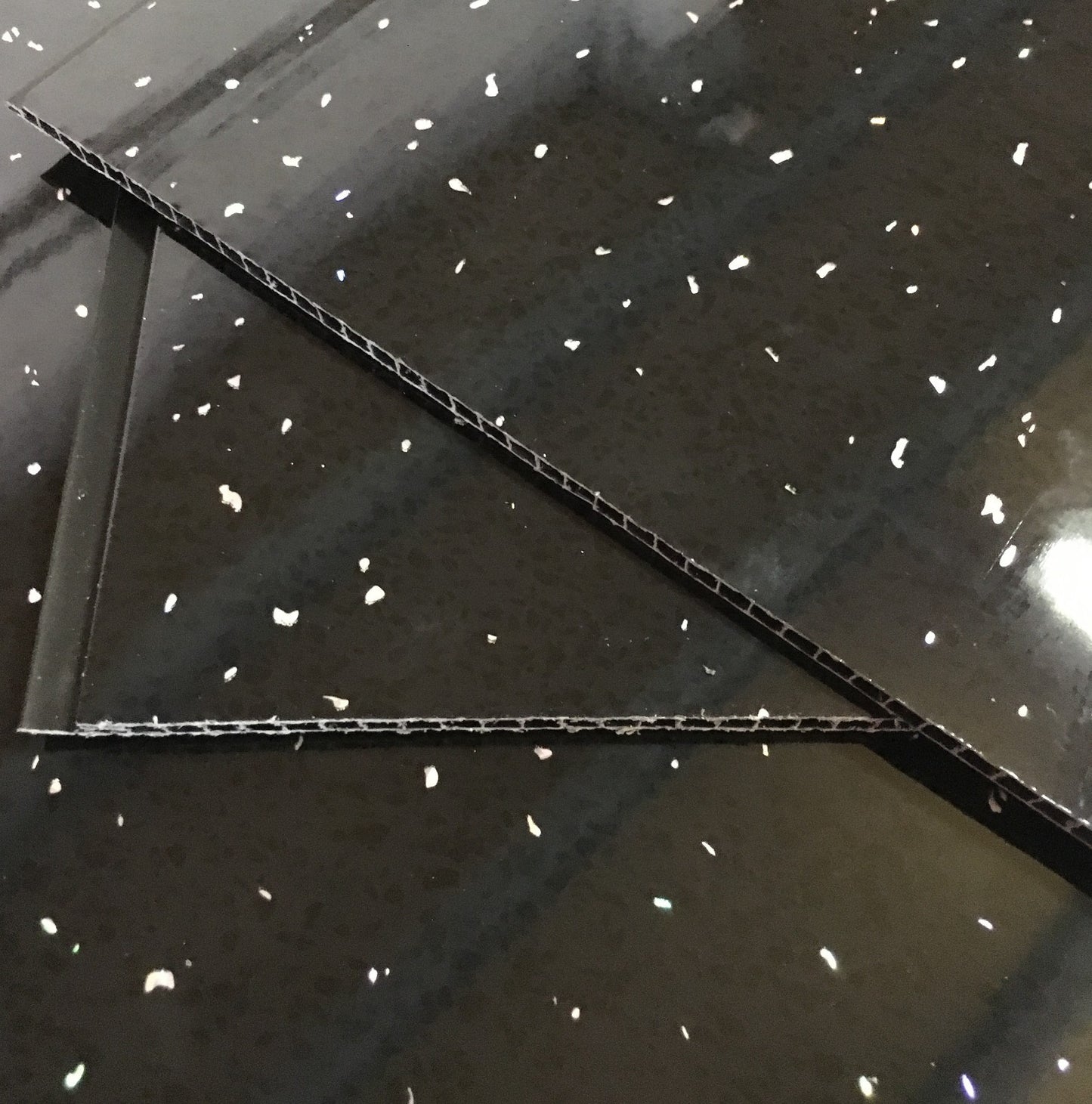 10 White Black Grey Sparkle & Marble Shower Wall Panels PVC Bathroom Cladding