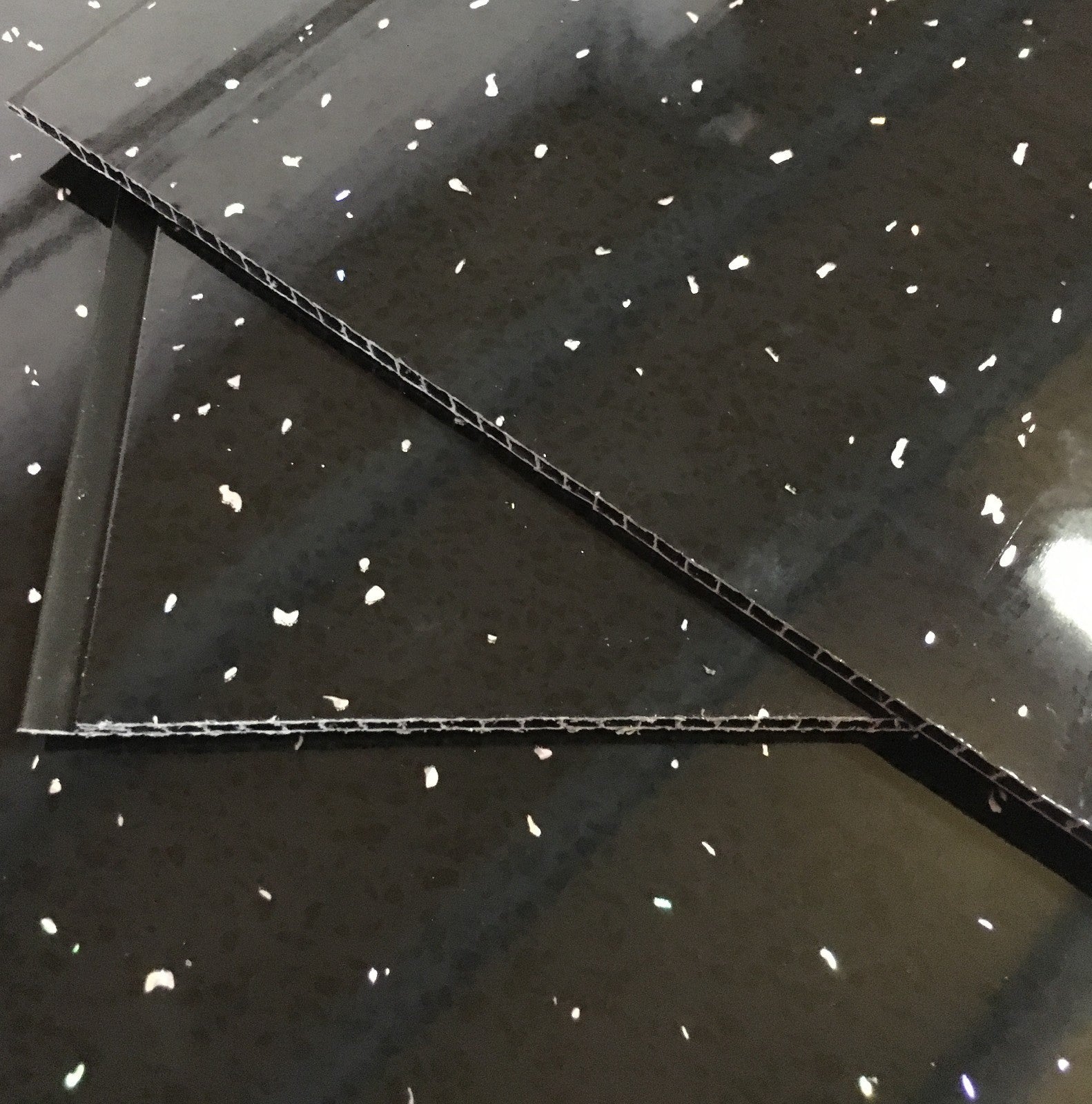 10 White Black Grey Sparkle & Marble Shower Wall Panels PVC Bathroom Cladding