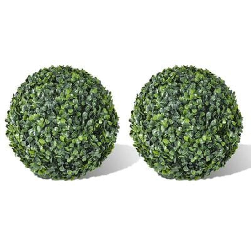Boxwood Ball Artificial Leaf Topiary Ball 27 Cm 2 Pcs