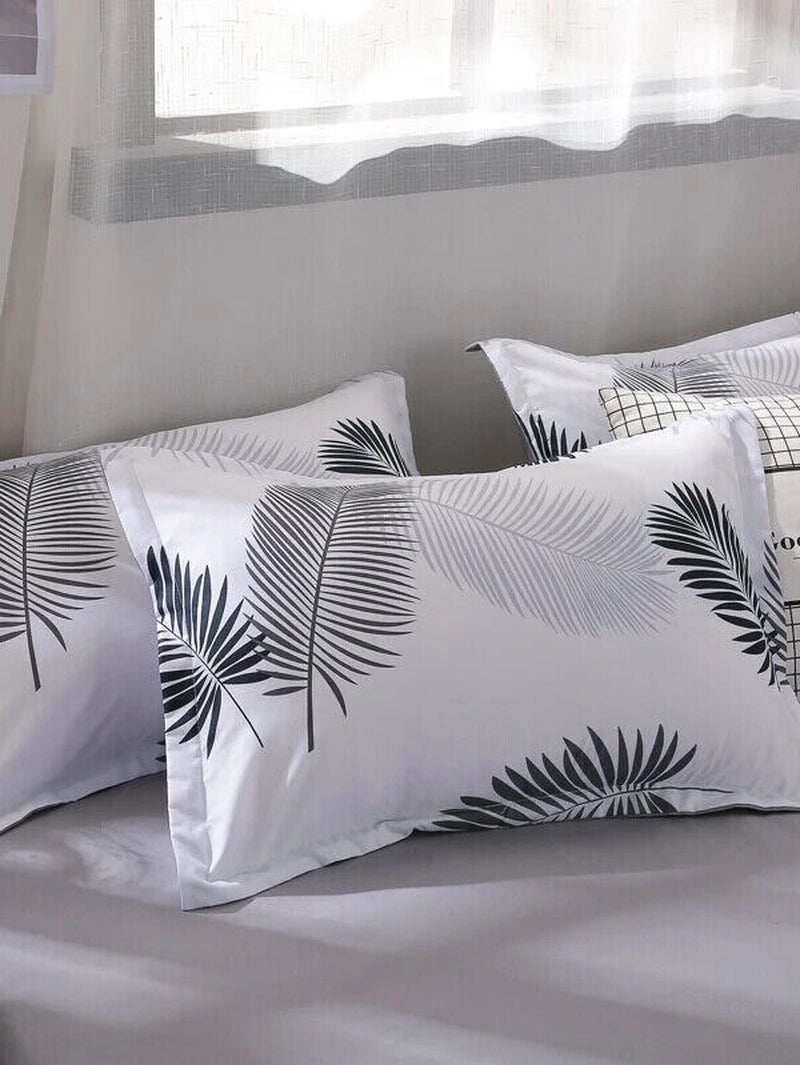 Luxury Reversible Duvet Cover Quilt Cover Bedding Set Single Double King Size