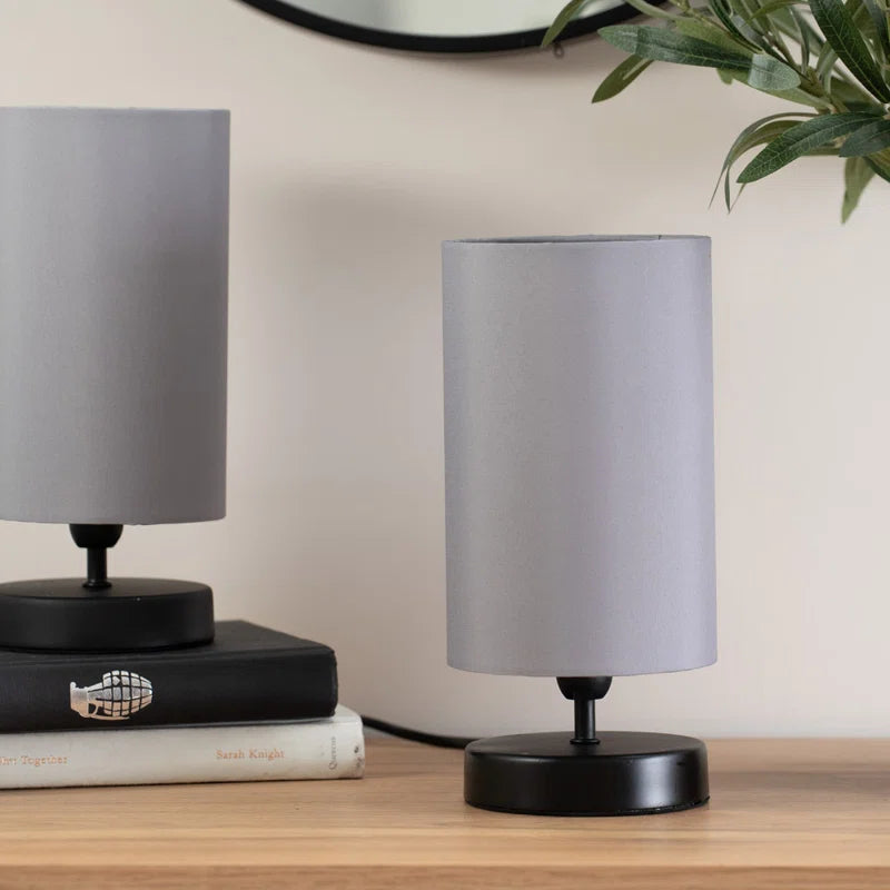 Romica Touch Table Lamps with Fabric Shades