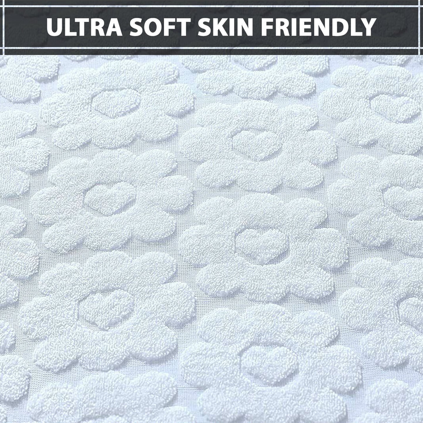 Pack of 4 Zipped WATERPROOF QUILTED Pillow Protectors Hypoallergenic Soft Covers