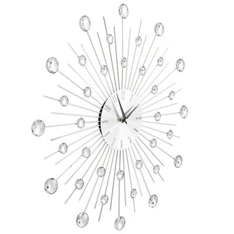 Wall Clock with Quartz Movement Modern Design 50 Cm