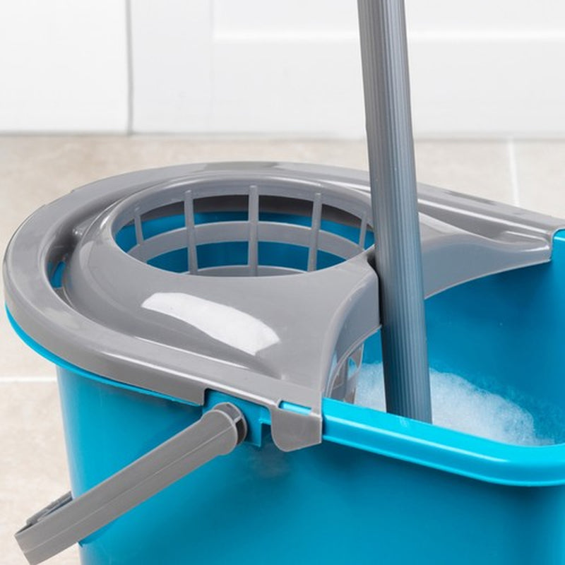 Beldray Large Mop Bucket Detachable Mop Wringer Lightweight Durable Handle 14L