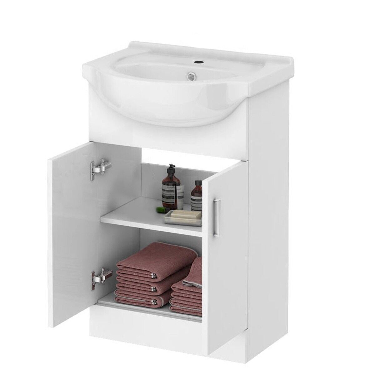 Btwl Toilet Flat Pack Vanity Unit Bath & Taps Complete Bathroom Suite | Debra