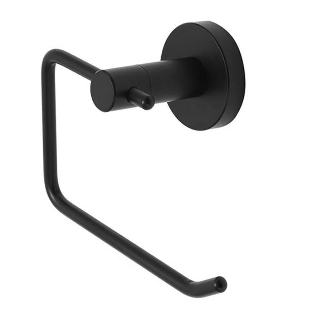 Modern round Black Matte Bathroom Accessories