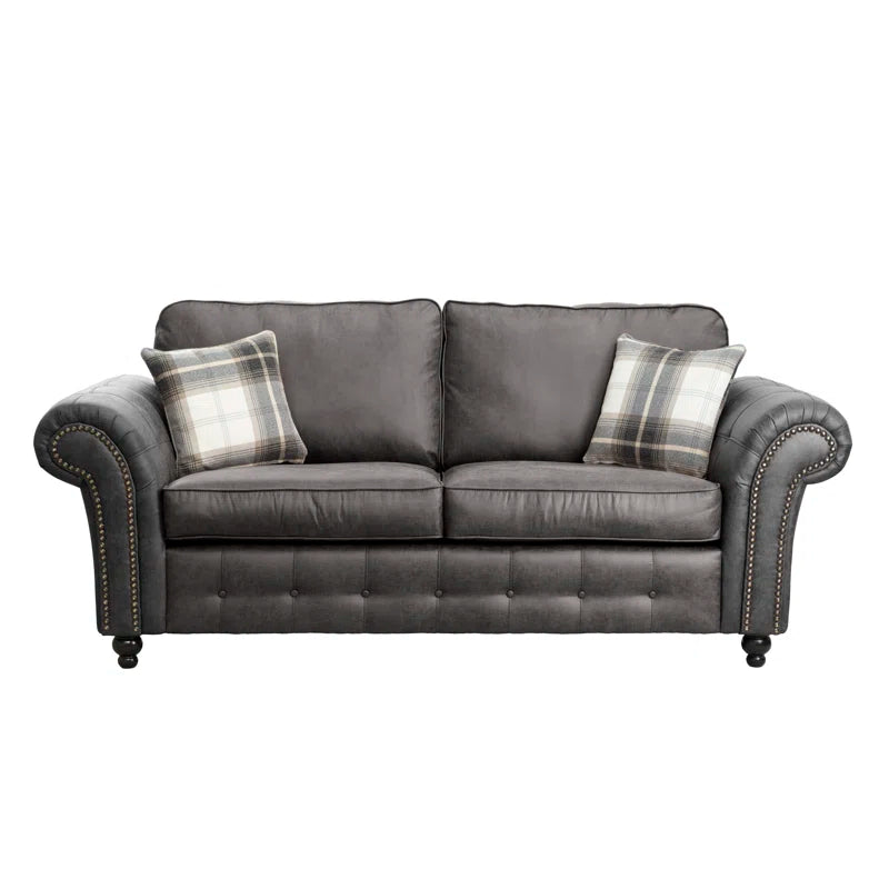 Bodnar 2 - Piece Faux Leather Living Room Set
