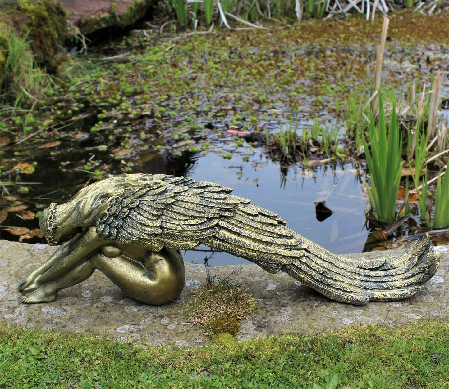 Garden Ornaments Fairy Angel Statue outside Home Decor Patio