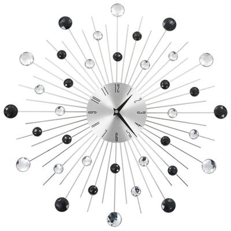 Wall Clock with Quartz Movement Modern Design 50 Cm