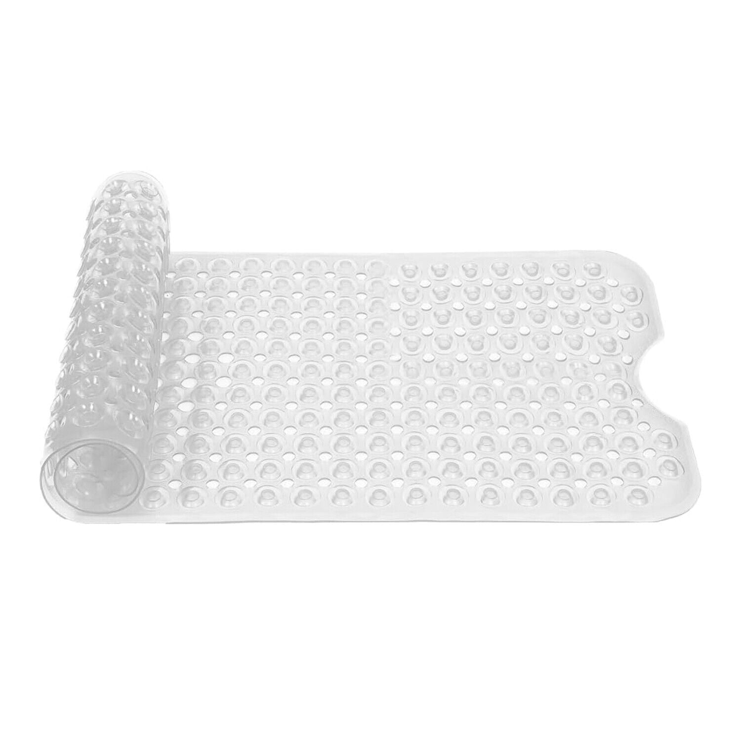Extra Large Non Slip Bath Mat Bathtub Strong Suction Anti-Mold Rubber Shower Mat