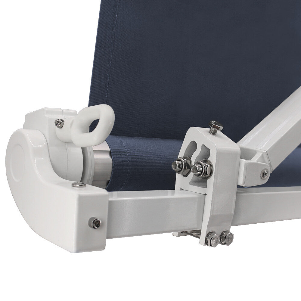 2X1.5M Retractable Awning Manual Outdoor Garden Canopy Patio Sun Shade Shelter