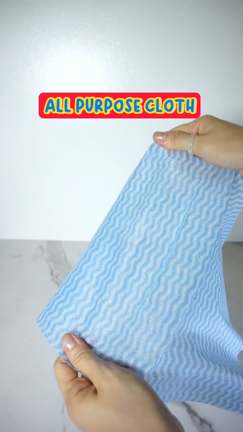 200-1200Pk All Purpose Cleaning Cloths | Blue Home Kitchen Hygienic Wipes J Type