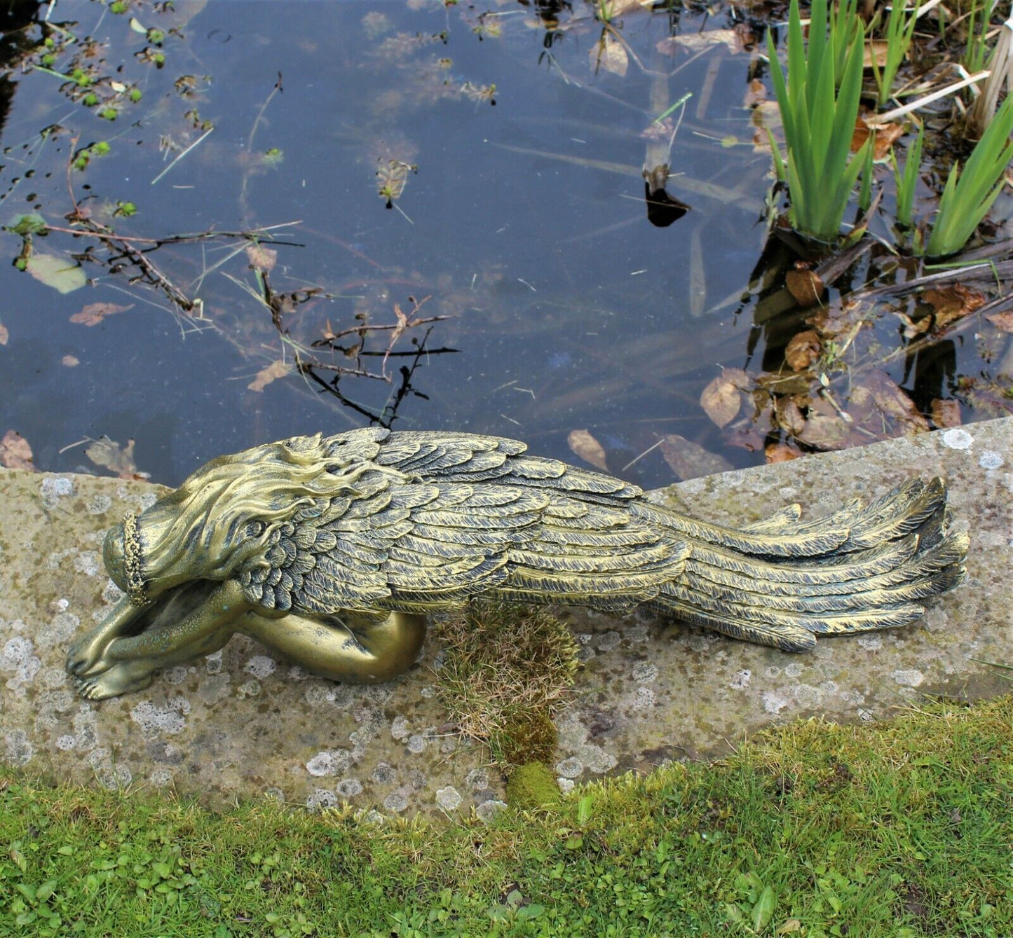 Garden Ornaments Fairy Angel Statue outside Home Decor Patio