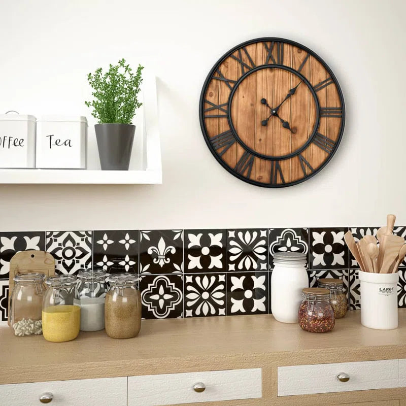 Roxanna Metal Wall Clock