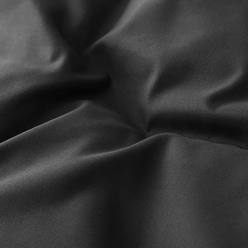 Plain Microfibre 200TC Reversible Contemporary Luxury Quilt Duvet Cover
