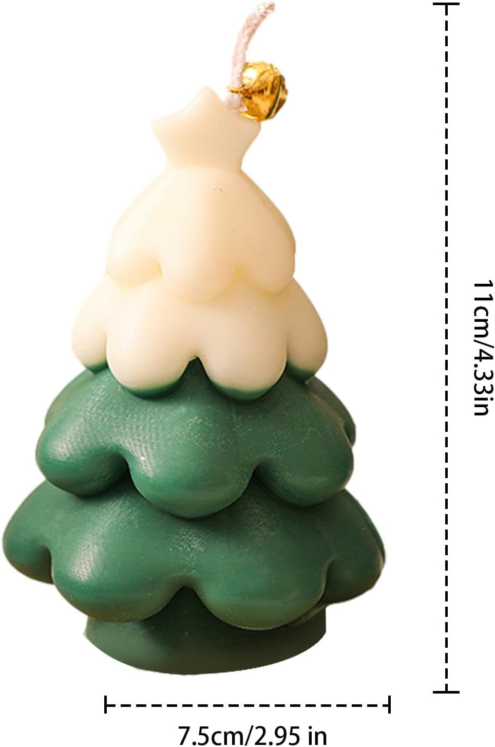 Christmas Tree Candles, Christmas Scented Candles, Aromatherapy Candles for the Table, Aromatherapy Candle, Scented Candle, Smokeless, Plant Fragrance for Living Room