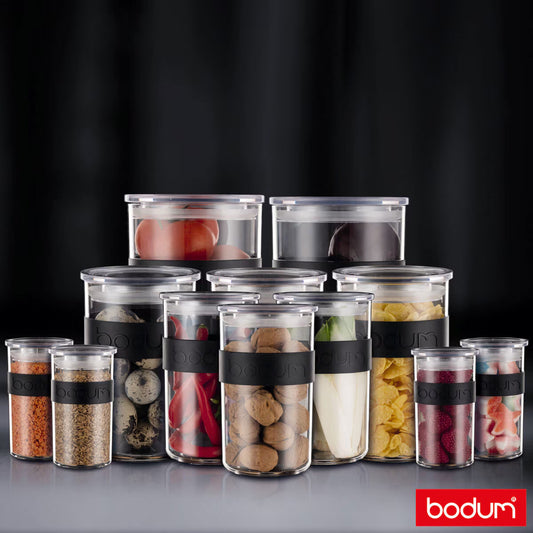 PRESSO 12 Storage Jars with Lids