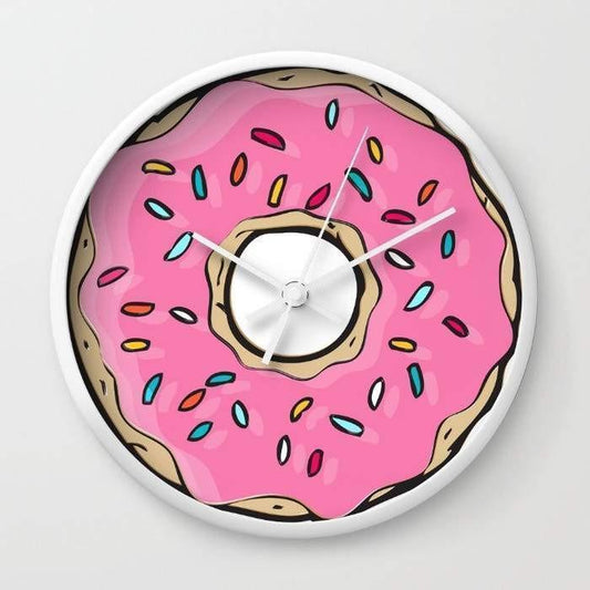 Doughnut Wall Clock