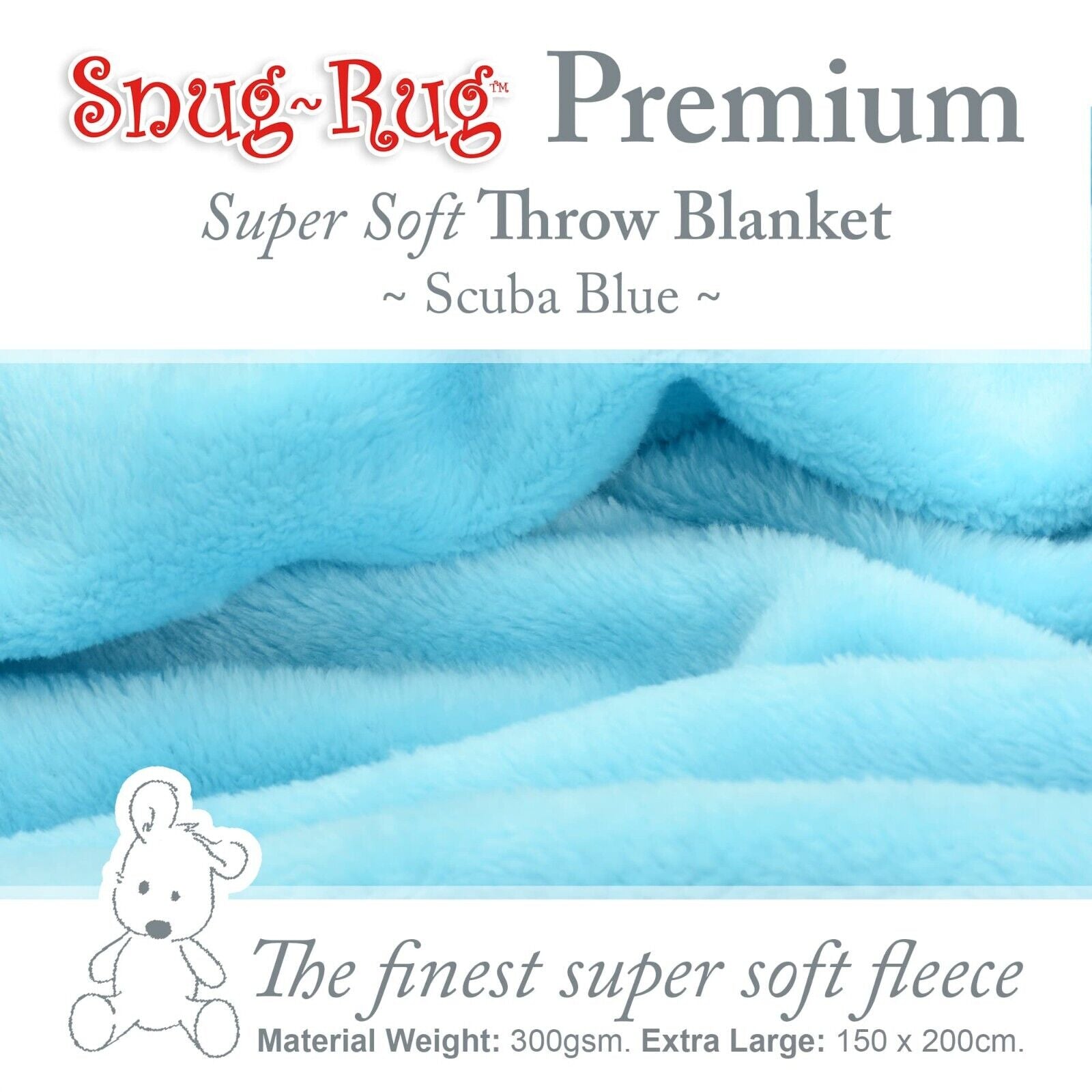 Large Blanket Fleece Throw Sofa Bed Luxury Soft Warm for Winter Single Double UK