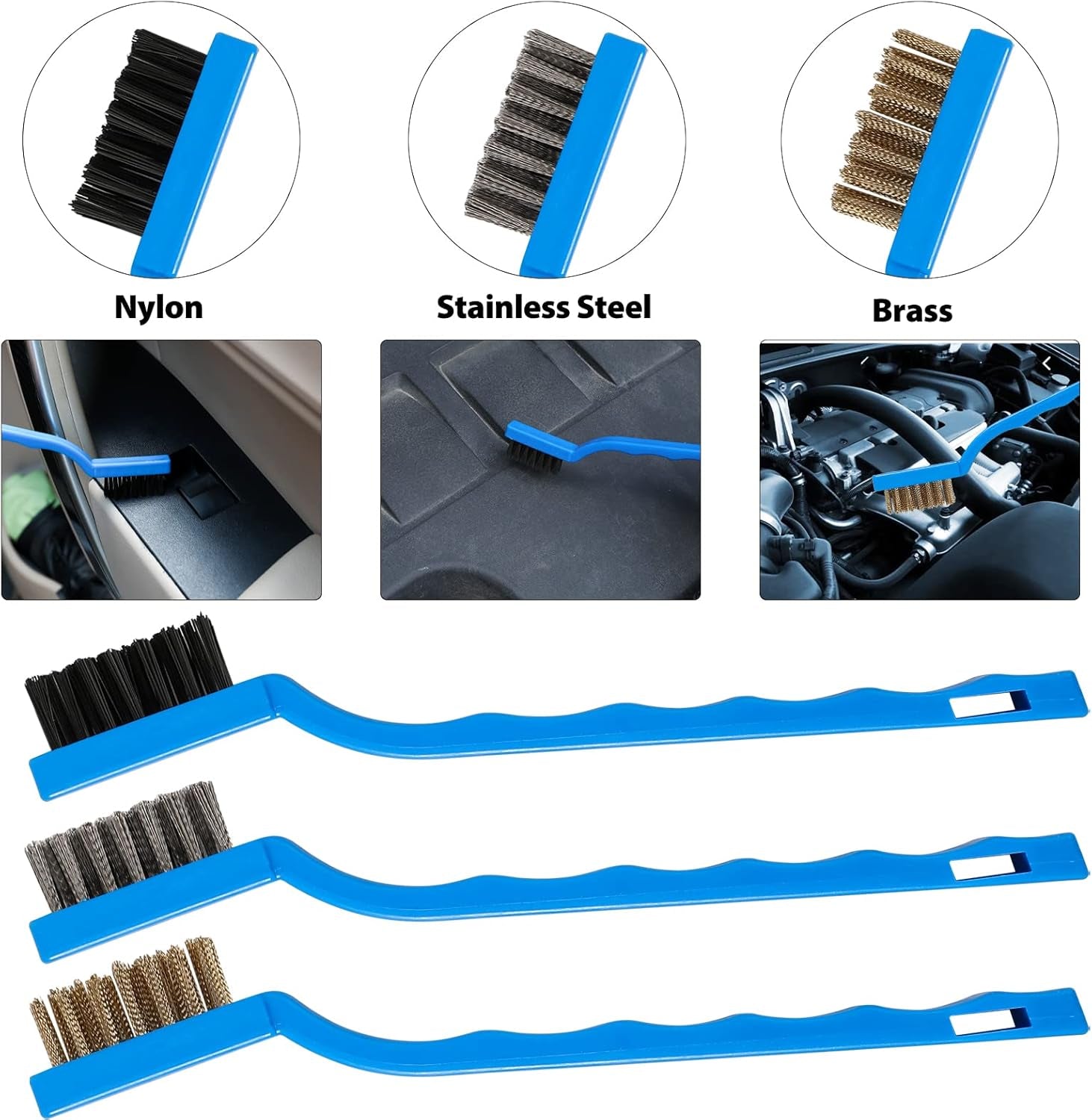 25PCS Car Detailing Brush Kit, Cleaning Detail Brushes Set with Car Dash Duster Brush, Car Cleaning Supplies Interior Exterior Brushes Kit (Wash Mitt, Towels, Polishing Pads, Cleaning Gel and Sponge)