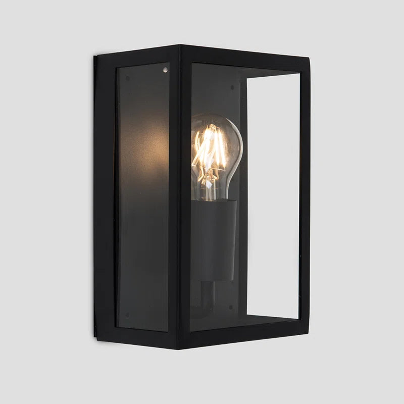 Joshawn Black Outdoor Flush Mount