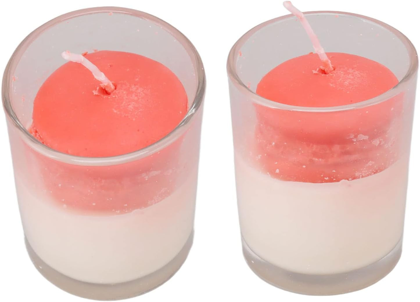 Soy Scented Aromatherapy Candle Gifts, Low Temperature Ease Mood Purify Indoor Air Set of 2 Smokeless Soy Aromatherapy Candles for Meditation (Type C Macaroon)