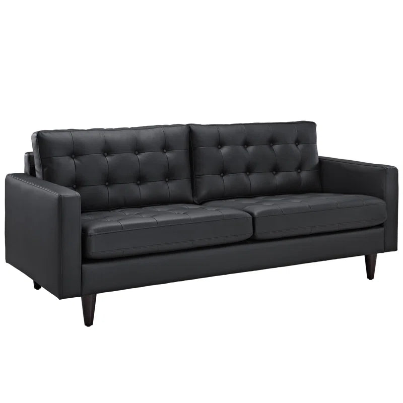 Orfield Leather 2 Piece Living Room Sofa Set
