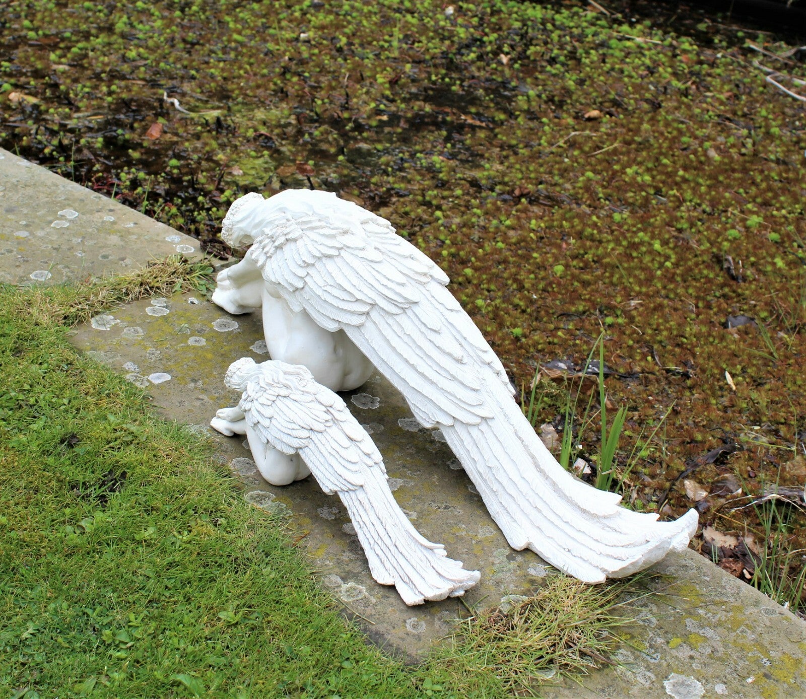 Garden Ornaments Fairy Angel Statue outside Home Decor Patio