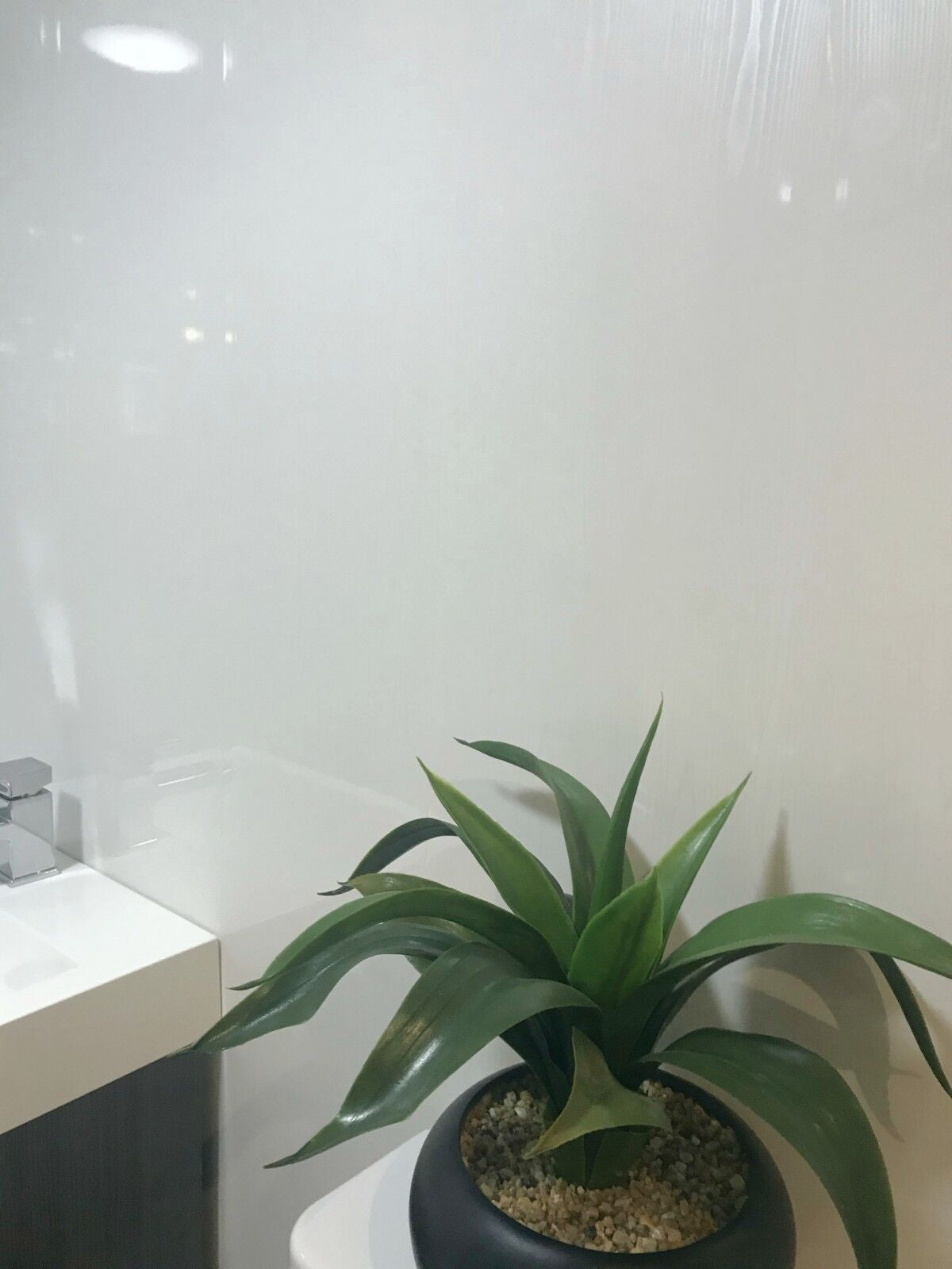 10 White Black Grey Sparkle & Marble Shower Wall Panels PVC Bathroom Cladding