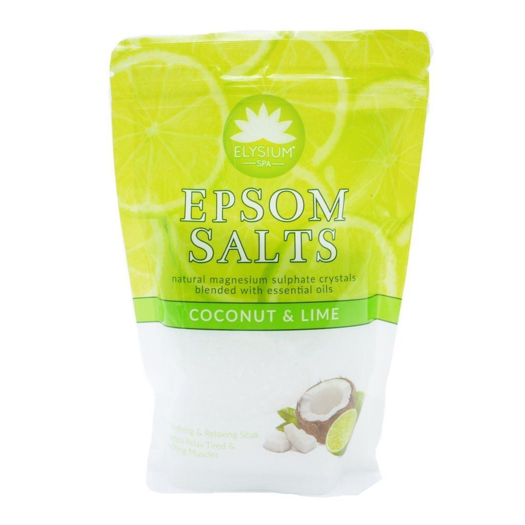Epsom Bath Salts Elysium Spa Magnesium Sulphate Ache Relax Soak Scented 450G