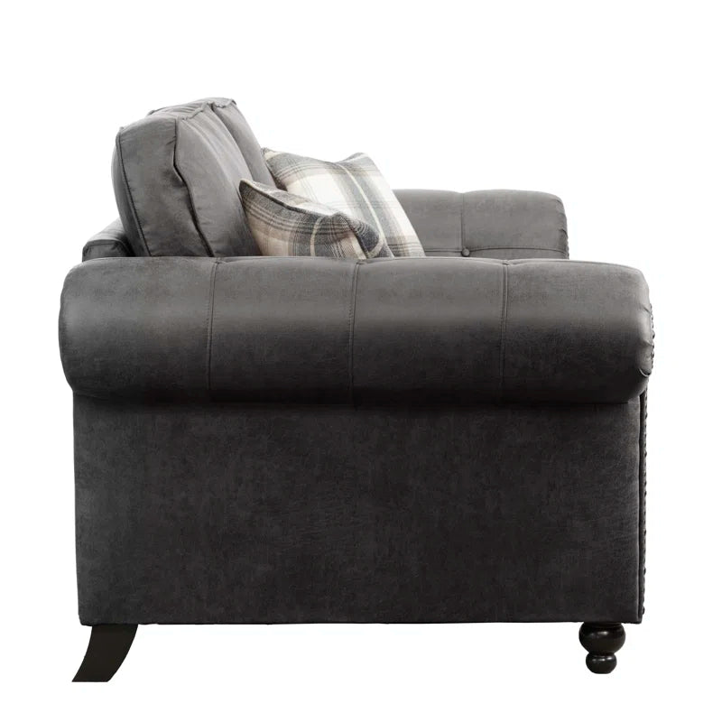 Bodnar 2 - Piece Faux Leather Living Room Set