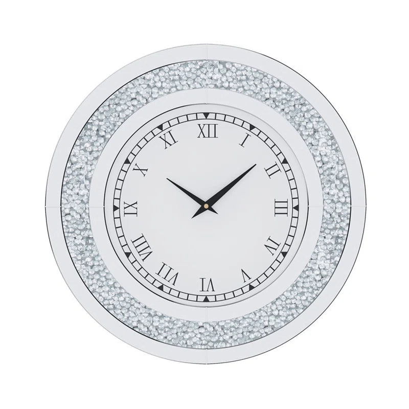 Annwyn Glass Wall Clock