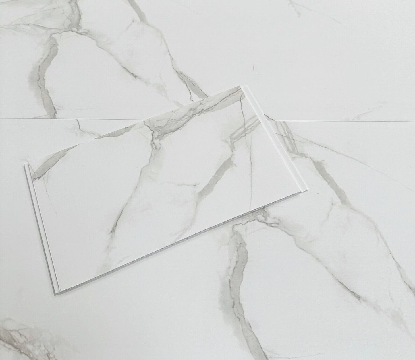 10 White Black Grey Sparkle & Marble Shower Wall Panels PVC Bathroom Cladding