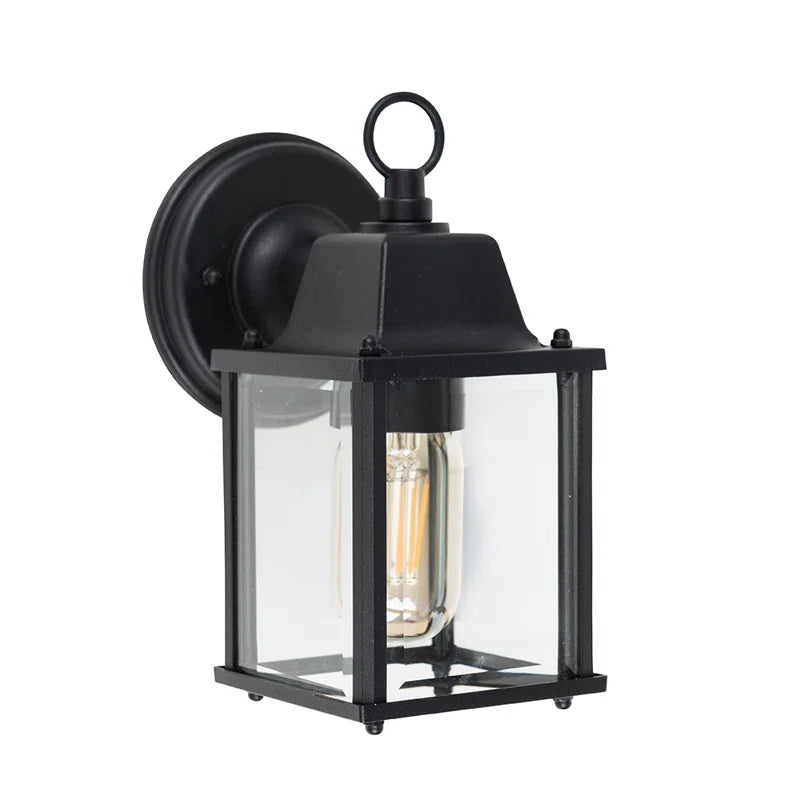 Dewsbury Black Outdoor Wall Lantern