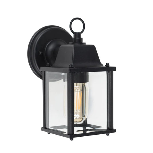 Dewsbury Black Outdoor Wall Lantern
