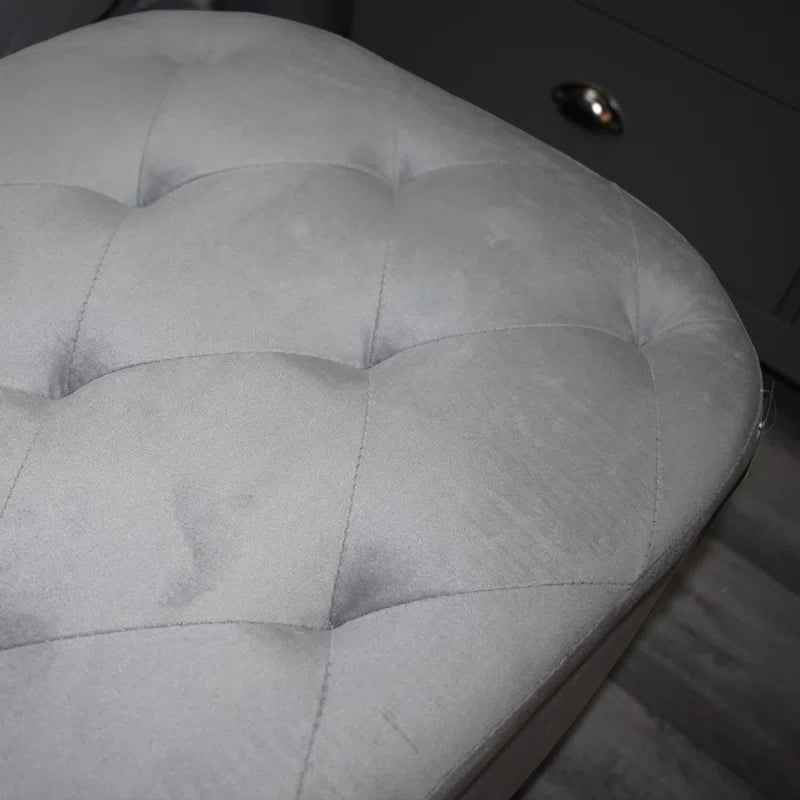 Analissa Velvet Upholstered Storage Bench