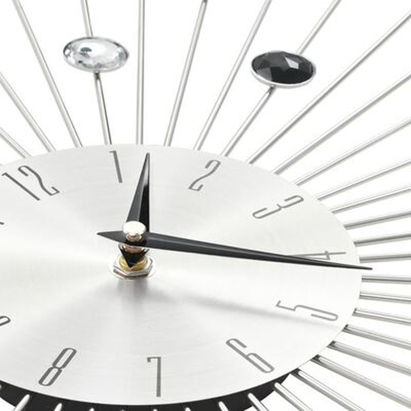 Wall Clock with Quartz Movement Modern Design 50 Cm