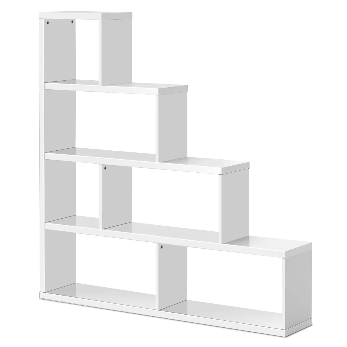 6-Cube Ladder Bookcase for Living Room Study Office