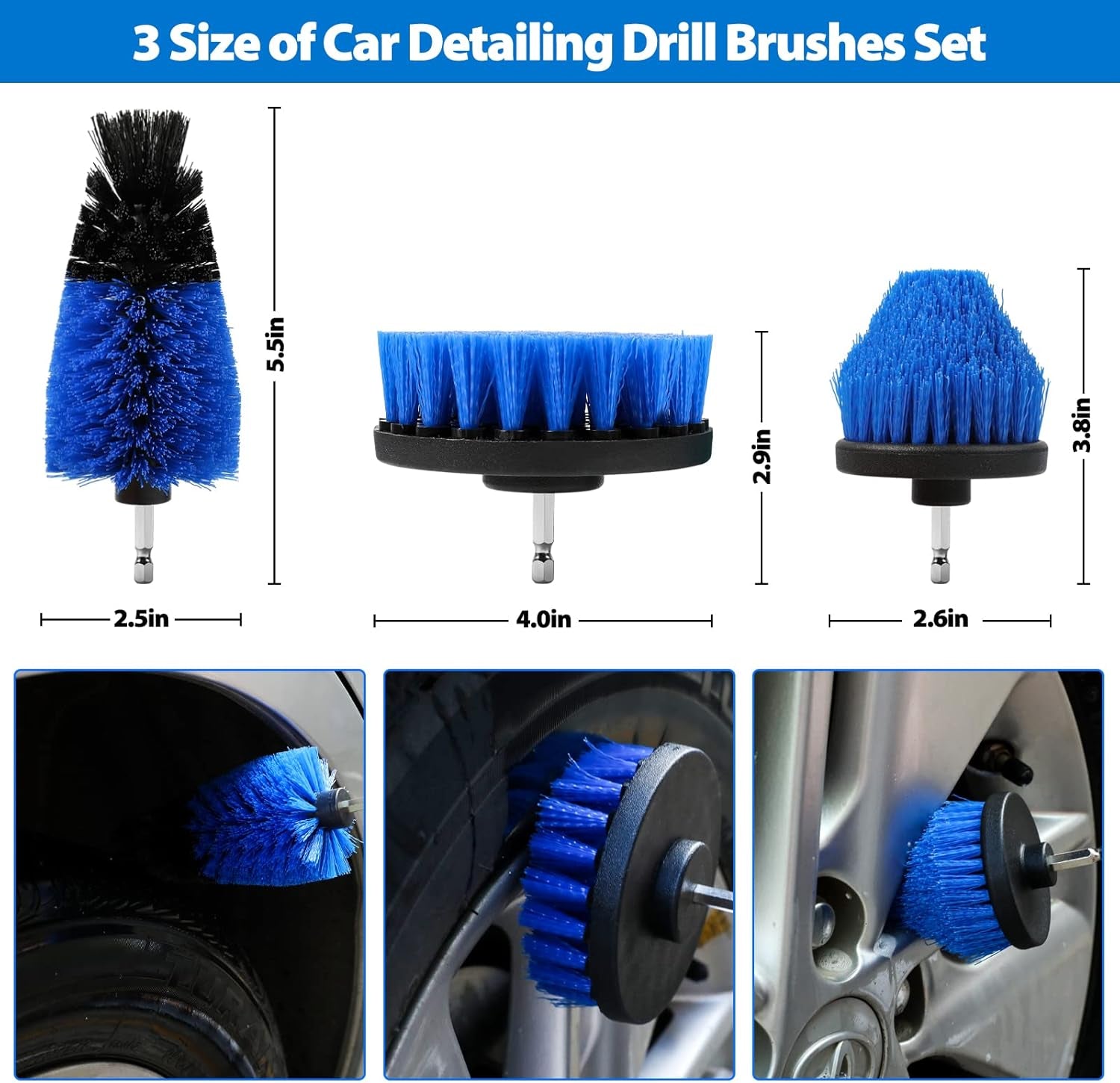 25PCS Car Detailing Brush Kit, Cleaning Detail Brushes Set with Car Dash Duster Brush, Car Cleaning Supplies Interior Exterior Brushes Kit (Wash Mitt, Towels, Polishing Pads, Cleaning Gel and Sponge)