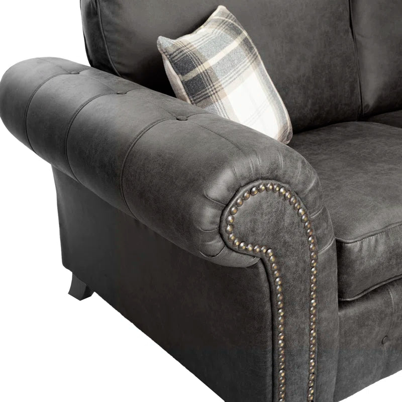 Bodnar 2 - Piece Faux Leather Living Room Set