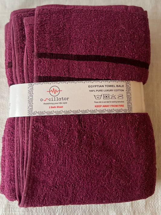 2 PACK Egyptian Luxury LARGE Bathroom TOWELS SETS BATH SHEETS Cotton Jumbo