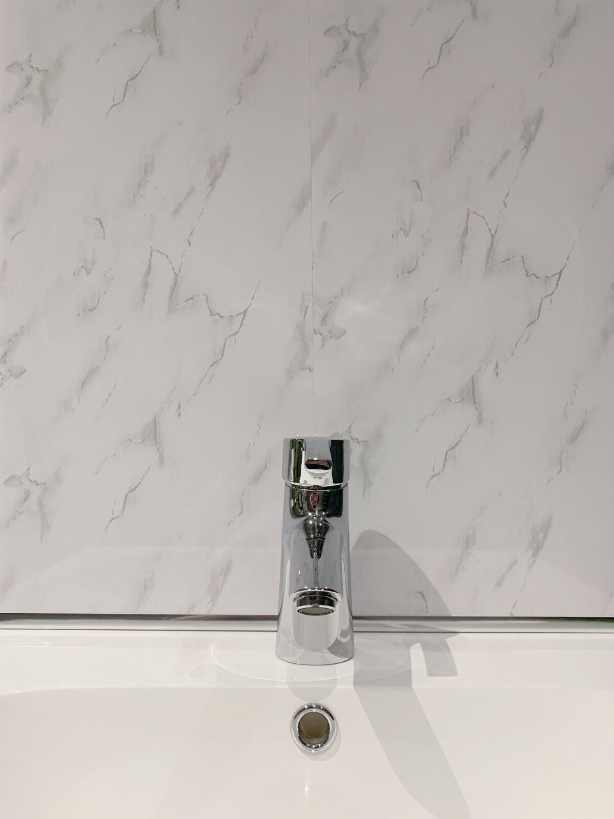 10 White Black Grey Sparkle & Marble Shower Wall Panels PVC Bathroom Cladding