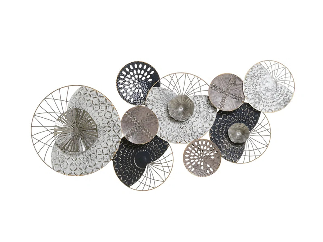 Cesium Abstract Wall Decor on Metal