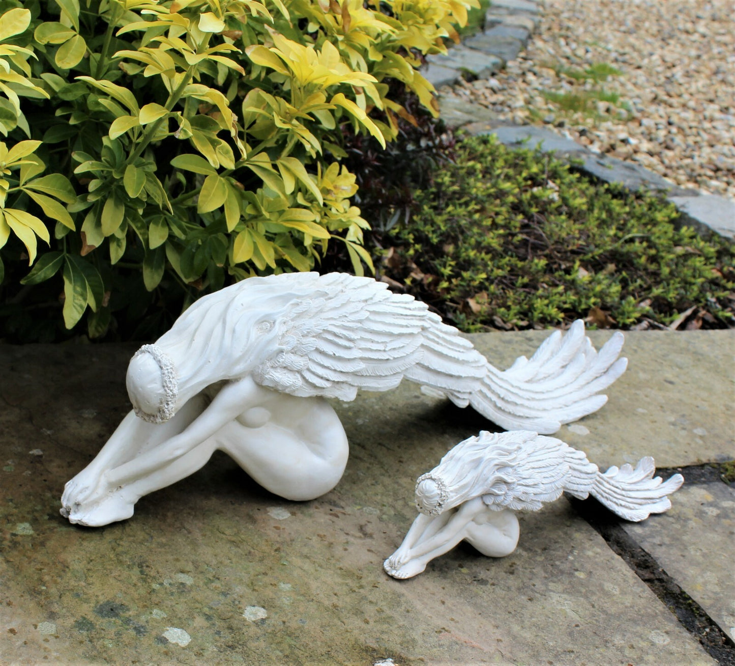 Garden Ornaments Fairy Angel Statue outside Home Decor Patio