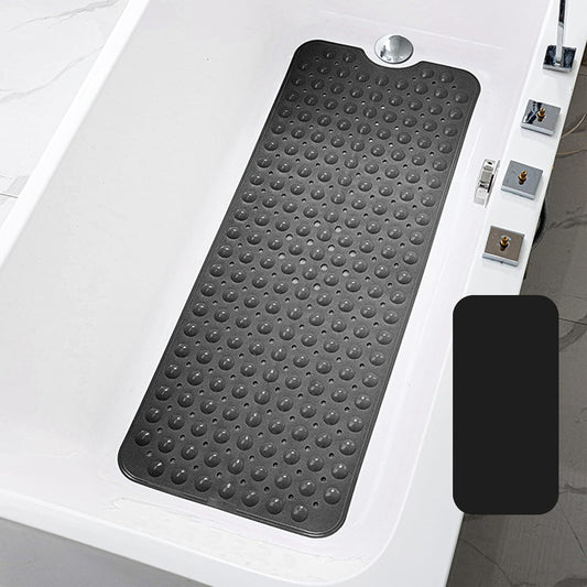 EXTRA LARGE NON-SLIP BATH MAT BATHTUB BATHROOM SHOWER MAT RUBBER STRONG SUCTION